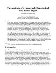 Internet search engines / Searching / World Wide Web / Search engine technology / PageRank / Google Search / Web crawler / Web search engine / Full text search / Information science / Information retrieval / Search engine optimization