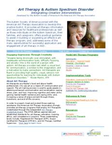 Art Therapy & Autism Spectrum Disorder Integrating Creative Interventions