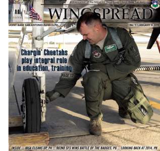 A publication of the 502nd Air Base Wing – Joint Base San Antonio  JOINT BASE SAN ANTONIO-RANDOLPH No. 1 • JANUARY 9, 2015