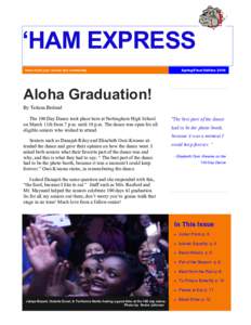 1  ‘HAM EXPRESS Spring/Final EditionNews from your school and community