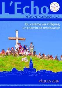 L’Echo  de Saint-Genis-Laval Du carême vers Pâques, un chemin de renaissance