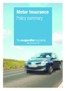 Motor Insurance Policy summary 340103_CBG_PI7PS_CSP.indd:59