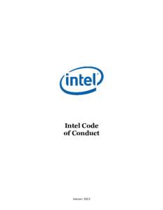 Intel Code of Conduct JANUARY 2015  From Intel’s CEO