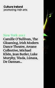 Culture Ireland promoting Irish arts NewYork York2012 2012