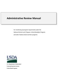 Administrative Review Guidance