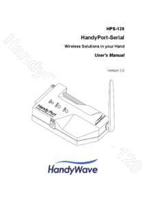 HPS-120  HandyPort-Serial 