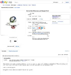 Soccer Ball Pillowcase and Bungee Cord | eBay