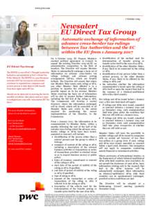 www.pwc.com  7 October 2015 Newsalert EU Direct Tax Group