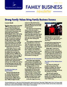 WinterStrong Family Values Bring Family Business Success by Jamie Moullé  W