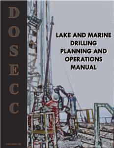 LAKE AND MARINE DRILLING PLANNING AND OPERATIONS MANUAL
