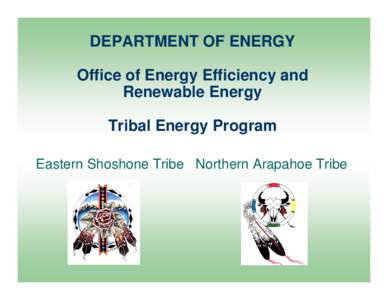Eastern Shoshone & Northern Arapahoe Tribes on the Wind River Reservation - Wind Feasibility Study