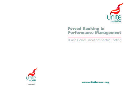 Forced Ranking in Performance Management IT and Communications Sector Briefing