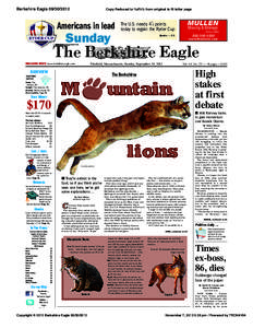 Berkshire Eagle[removed]Copy Reduced to %d%% from original to fit letter page Americans in lead A