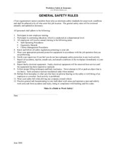 Microsoft Word - General Safety Rules Sample 1.doc