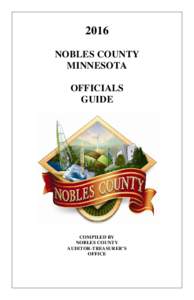 2016 NOBLES COUNTY MINNESOTA OFFICIALS GUIDE