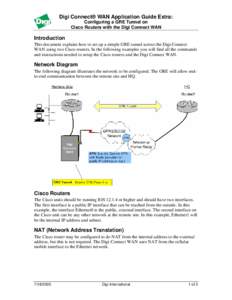 Configuring a Cisco Router with ConnectWAN