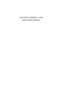 ANCIENT FISHING AND FISH PROCESSING BLACK SEA STUDIES 2