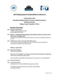 BUAA[removed]Beijing Space Sustainability Conference Agenda.docx