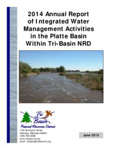 Water / Nebraska / Geography of the United States / Hydrology / Water management / Hydraulic engineering / Irrigation / Mormon Trail / Platte River / Groundwater / Water resources