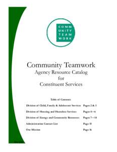 AGENCY RESOURCE CATALOG FOR CONSTITUENT SERVICES - UPDATED FEBRUARY 2018.pub