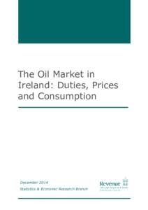 The Oil Market in Ireland: Duties, Prices and Consumption