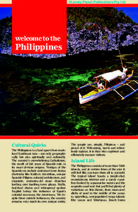 ©Lonely Planet Publications Pty Ltd  welcome to the Philippines