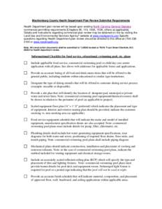 Microsoft Word - Foodservice Plan Review Checklist_Health.doc