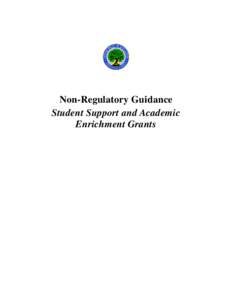 ESSA Title IV Student Academic Guidance October 21, 2016 (PDF)