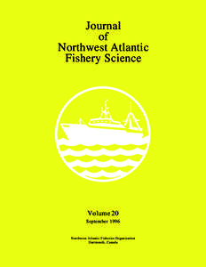 Journal of Northwest Atlantic Fishery Science  Volume 20