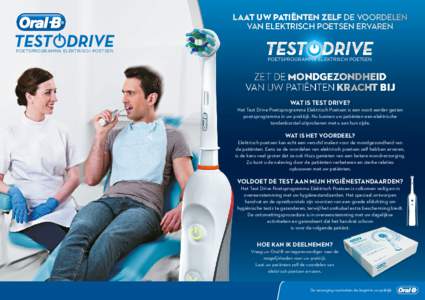 Oral-B Test Drive Logo Blue NL