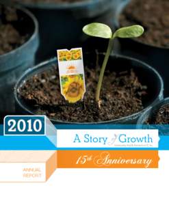 A Story Growth  Community Health Network of CT, Inc. ANNUAL REPORT
