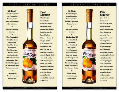 Pear Liqueur POS 2012 ½ PAGE