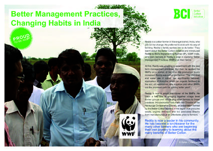 Better Management Practices, Changing Habits in India P D U