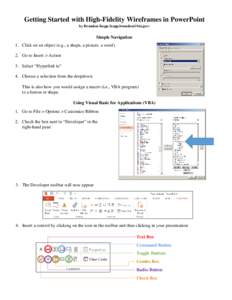 Microsoft Office / Visual Basic for Applications / GUI widget / Double-click / Microsoft PowerPoint / Event / Visual Basic / Software / Computing / User interface techniques