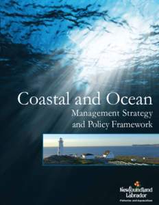 Coastal and Ocean  Management Strategy and Policy Framework  Fisheries and Aquaculture