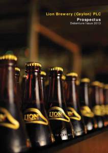Lion Brewery (Ceylon) PLC  Prospectus Debenture Issue 2013