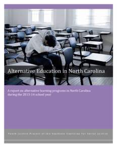 ! ! !  Alternative!Education!in!North!Carolina!