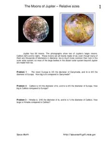 Moons of Jupiter / Solar System / Jupiter / Io / Callisto / Ganymede / Natural satellite / Galilean moons / Exploration of Jupiter / Planetary science / Astronomy / Planemos