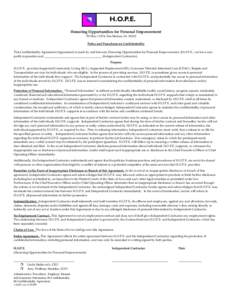 Microsoft Word - 06 Confidentiality_Agreement_6[removed]doc