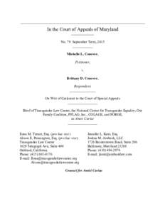 _______________________________________________________________________  In the Court of Appeals of Maryland _____________ No. 79 September Term, 2015 ____________