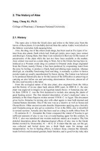2. The history of Aloe Sung, Chung Ki, Ph.D. College of Pharmacy, Chonnam National University