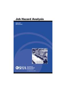 Job Hazard Analysis OSHARevised) Job Hazard Analysis U.S. Department of Labor