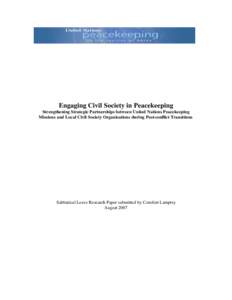 Engaging Civil Society in Peacekeeping.doc