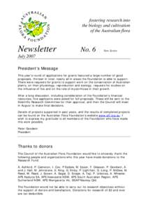 Microsoft Word - AFF Newsletter 6.doc