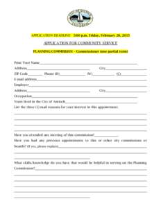 Microsoft Word - Planning Commission Application.doc
