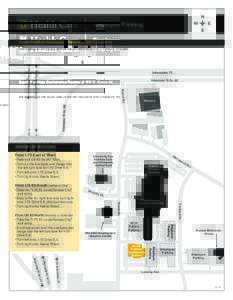 WCH Parking Map - South Pavilion