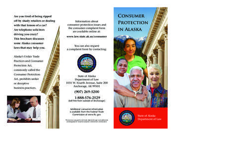 Consumer Protection in Alaska (tri-fold version)