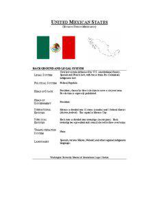 UNITED MEXICAN STATES (ESTADOS UNIDOS MEXICANOS)