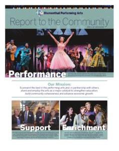 Report to the Community  Performance Photo by Paul Kolnik