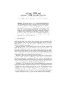 Automated theorem proving / Boolean algebra / Constraint programming / Logic in computer science / Propositional calculus / DPLL algorithm / Boolean satisfiability problem / Satisfiability Modulo Theories / Unit propagation / Theoretical computer science / Mathematical logic / Mathematics